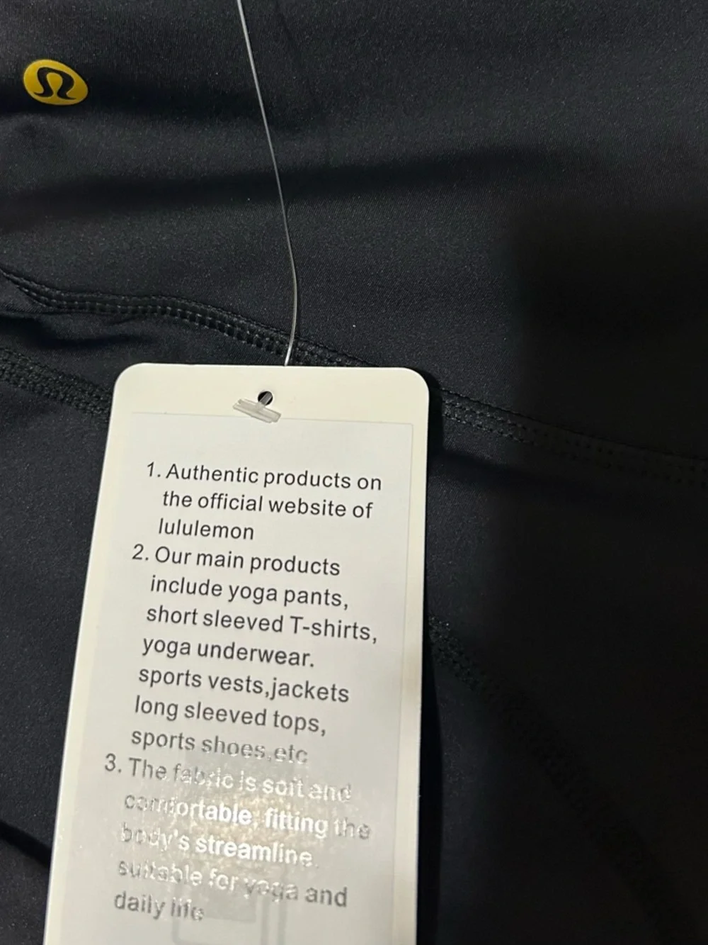 lululemon athletica Black Zip-Front Active Jacket & Pants Set with Gold Zipper - Picture 5 of 5